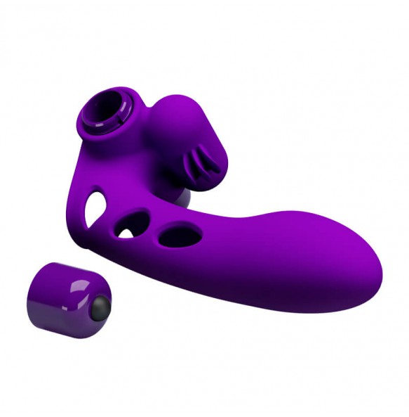 PRETTY LOVE - Orlando Finger Vibrator (Purple)